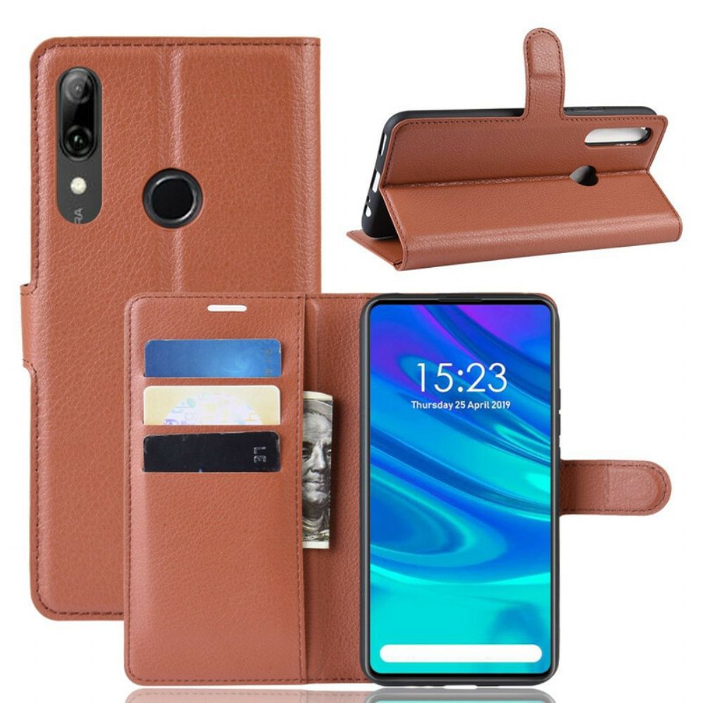 Lederhüllen Für Huawei P Smart Z / Honor 9X Klassisches Kunstleder