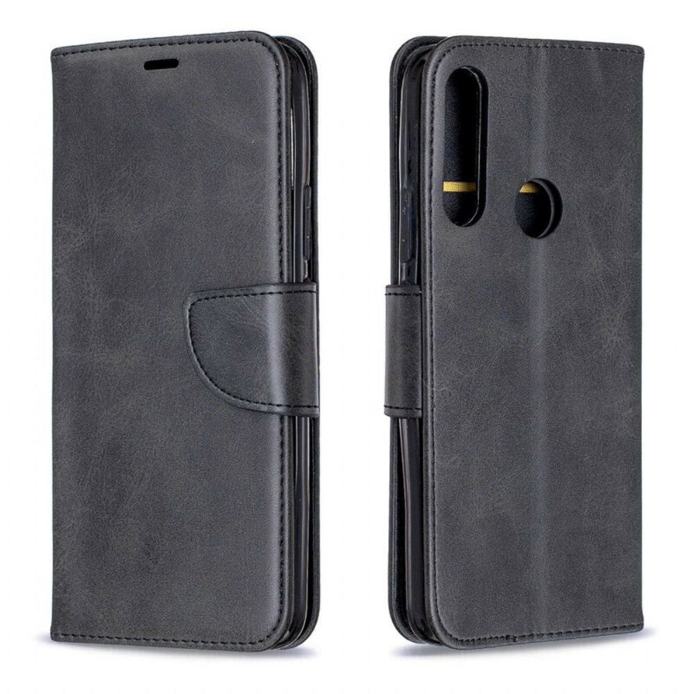 Lederhüllen Für Huawei P Smart Z / Honor 9X Mit Kordel Premium Ledereffektband