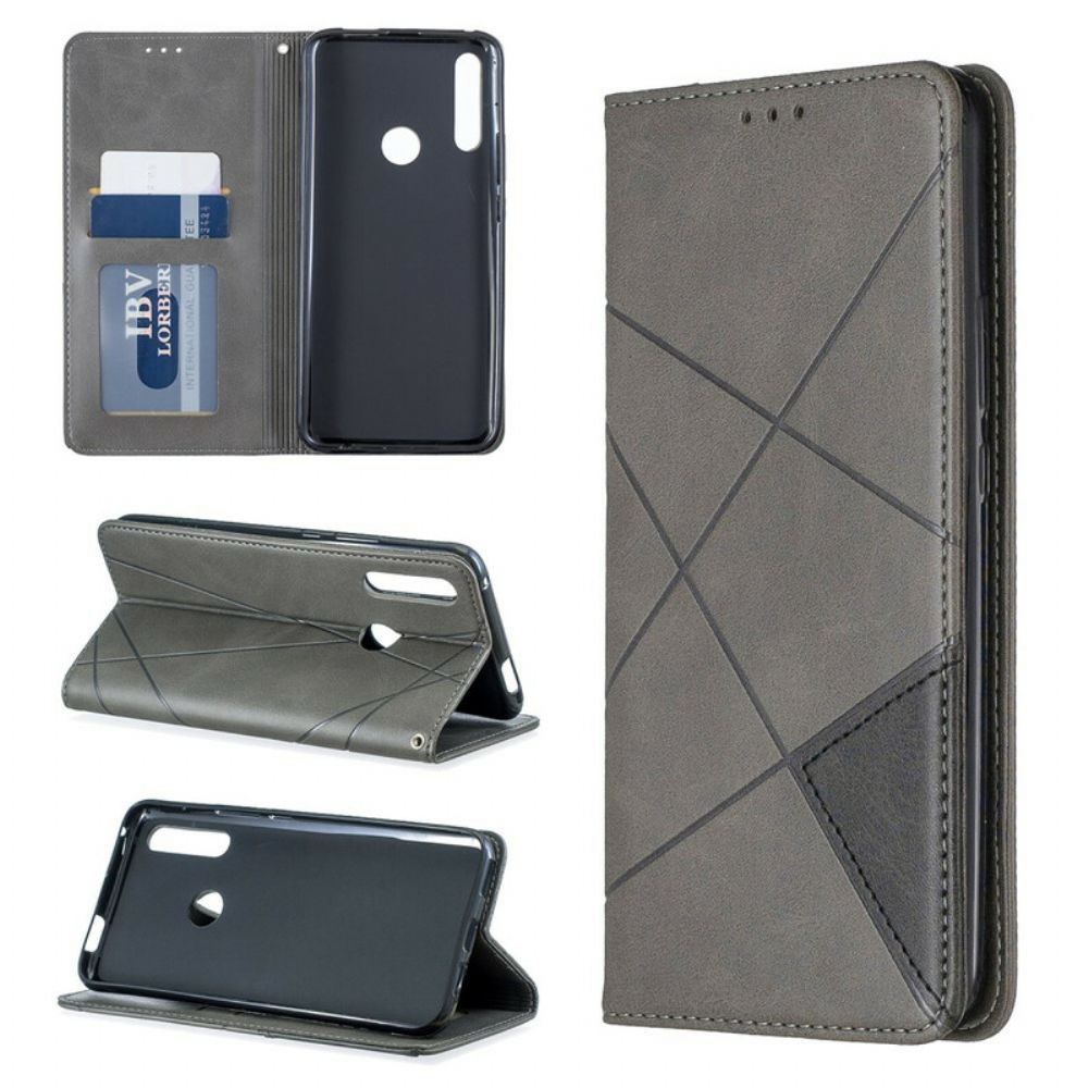 Schutzhülle Für Huawei P Smart Z / Honor 9X Flip Case Künstlerstil
