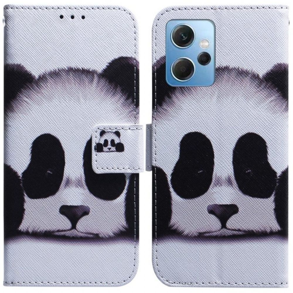 Flip Case Für Xiaomi Redmi Note 12 4G Panda