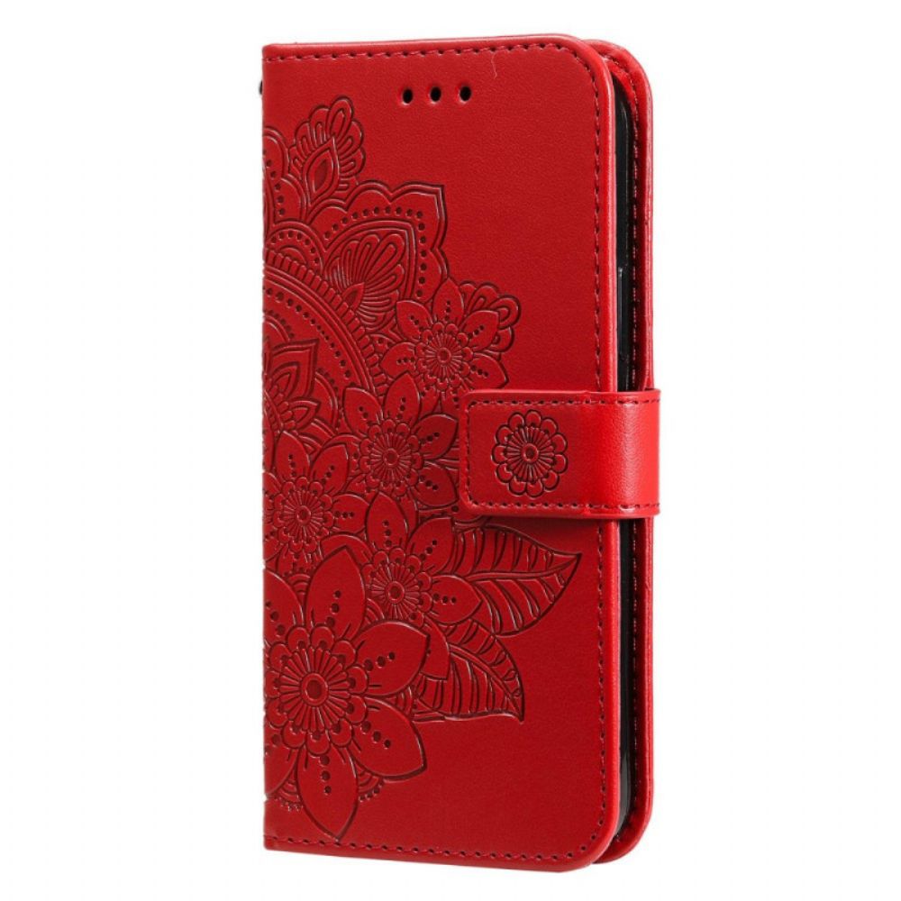 Flip Case Für Realme 9i Blumen-mandala