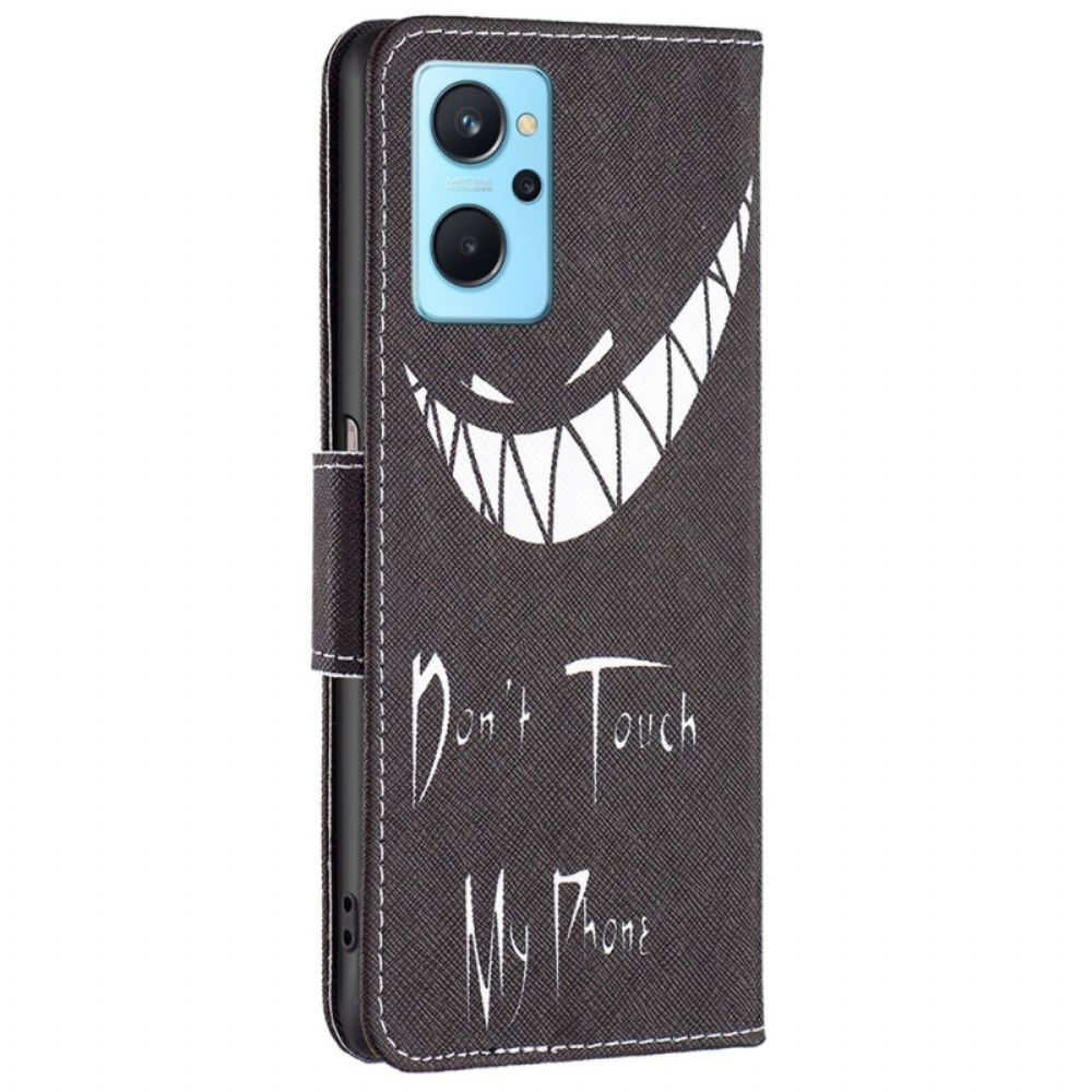 Flip Case Für Realme 9i Böses Telefon