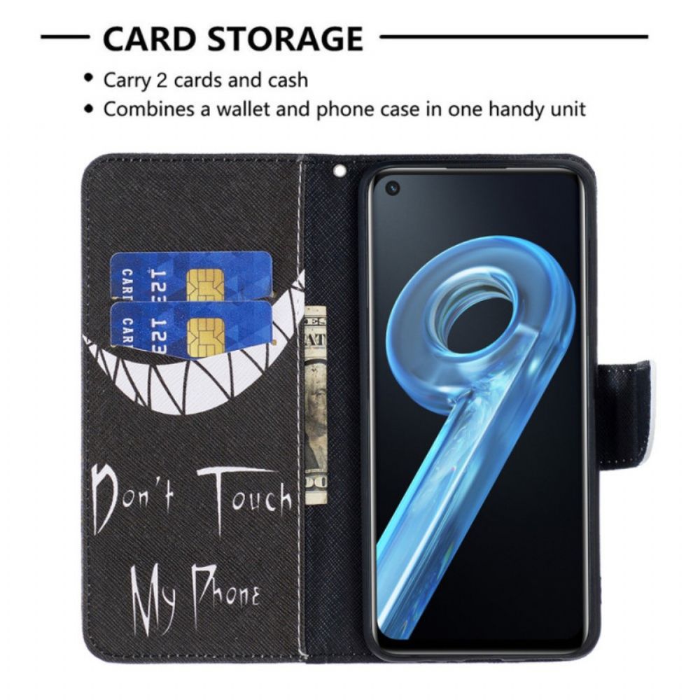 Flip Case Für Realme 9i Böses Telefon