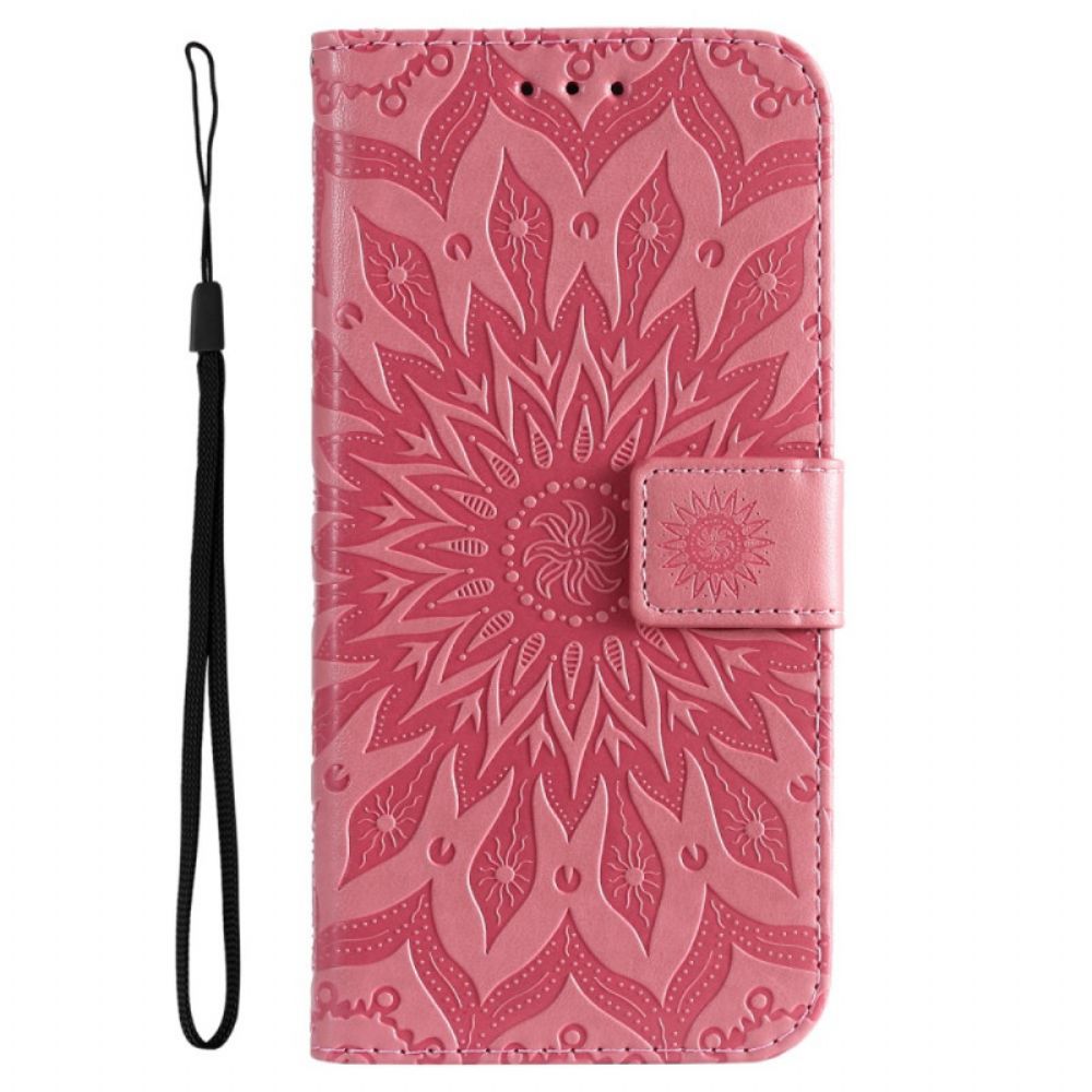 Lederhüllen Für Realme 9i Sonnenblumen-mandala