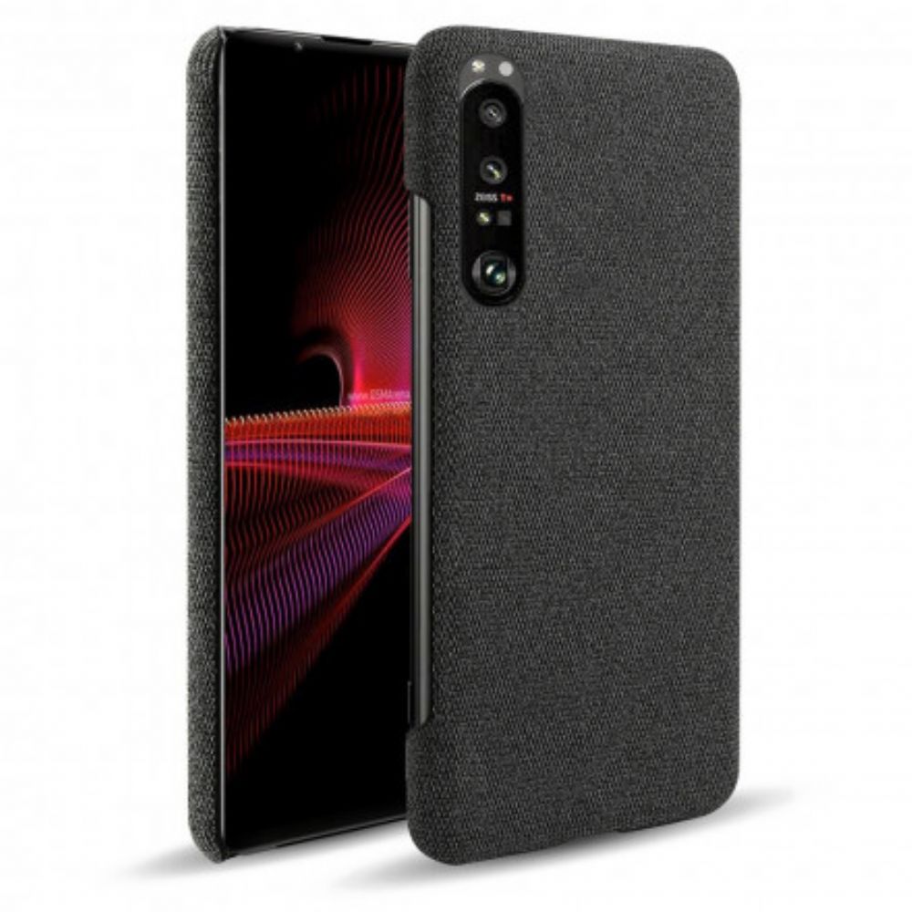 Hülle Für Sony Xperia 1 III Ksq Stoffstruktur