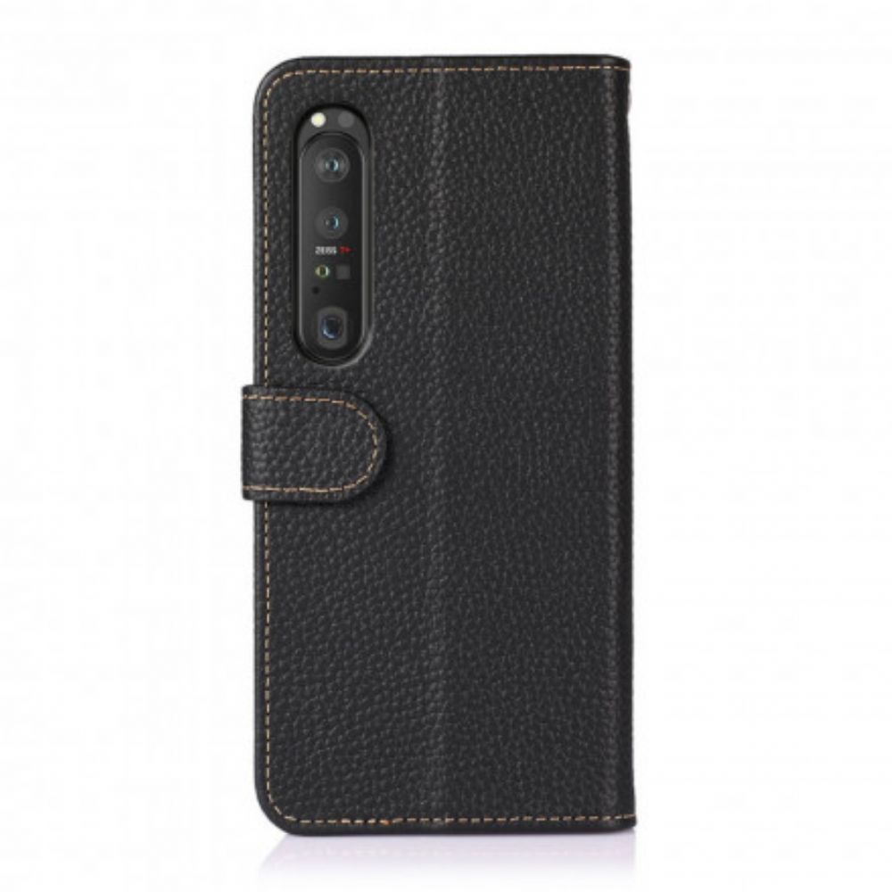 Lederhüllen Für Sony Xperia 1 III Liche Khazneh-leder