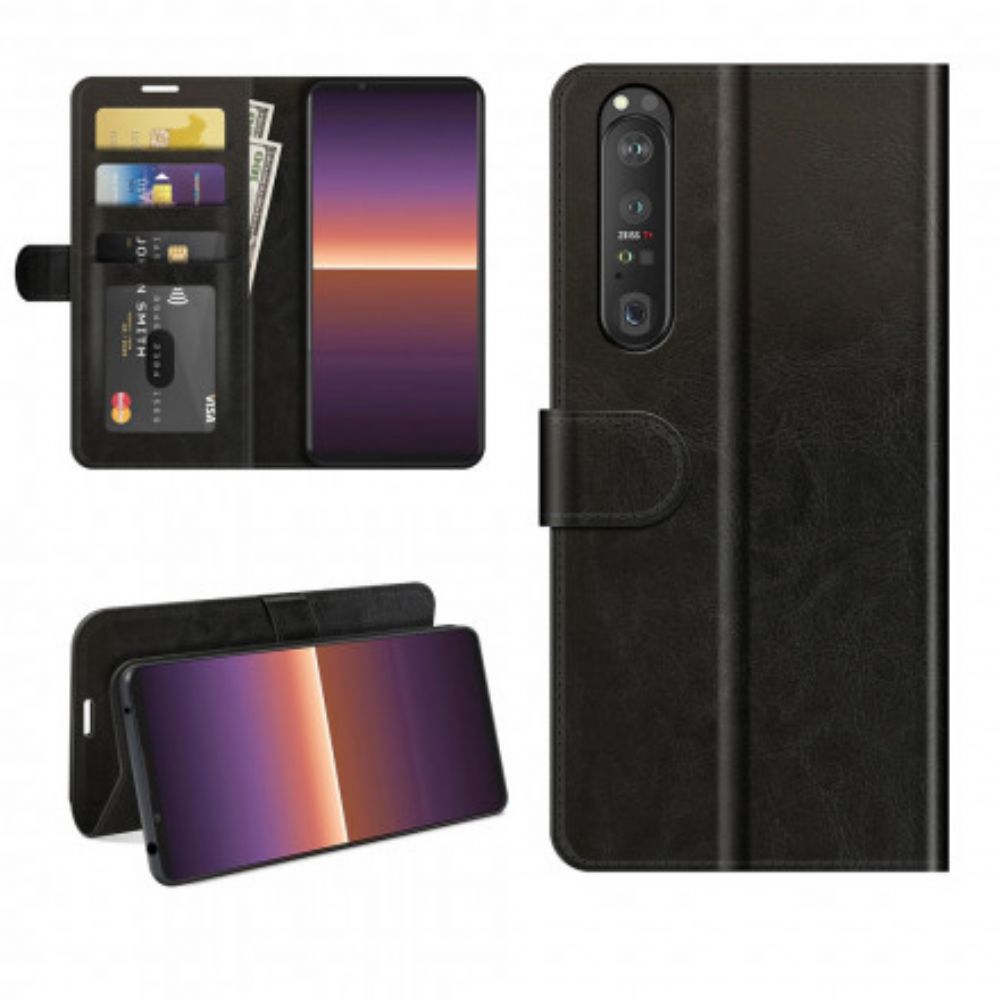 Lederhüllen Für Sony Xperia 1 III Ultra Kunstleder