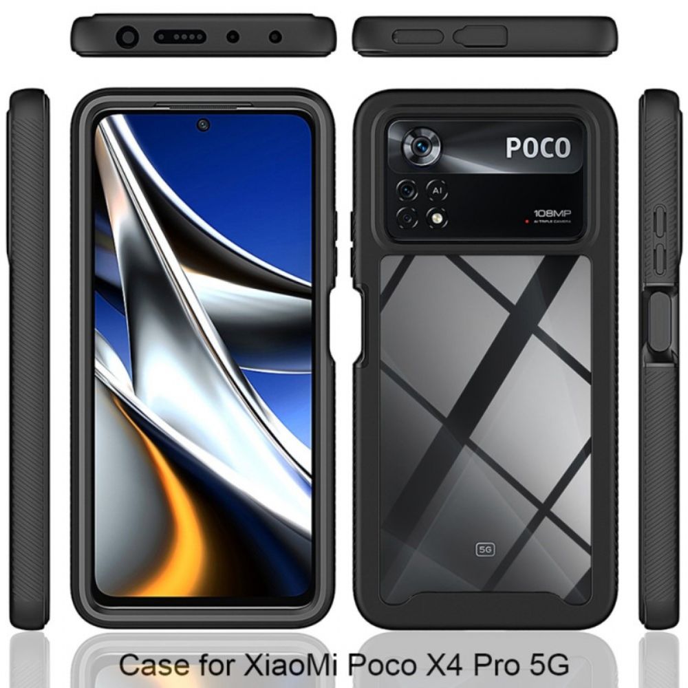 Handyhülle Für Poco X4 Pro 5G Schutzhülle Vollständiger Schutz Mit Bildschirmfolie