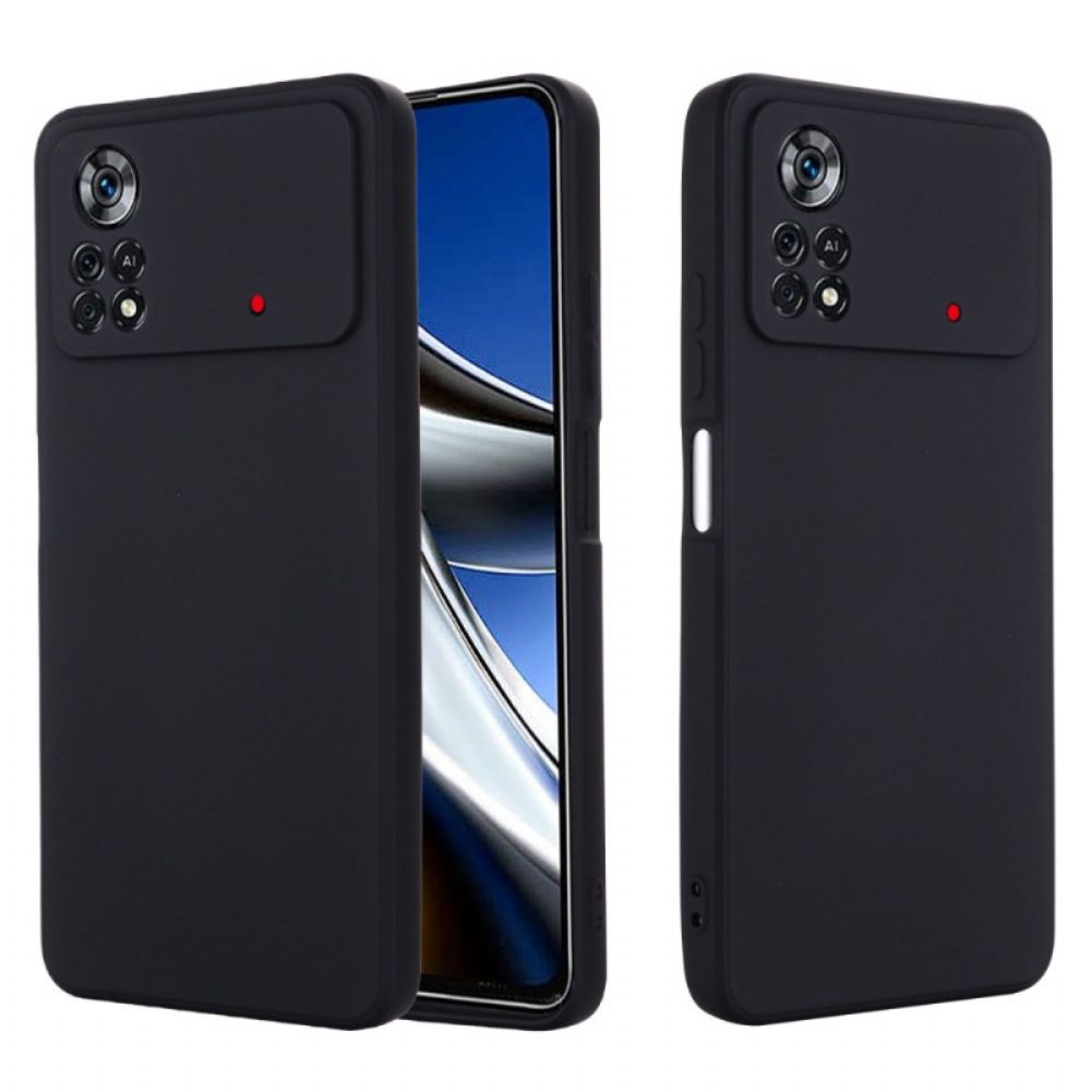 Hülle Für Poco X4 Pro 5G Mit Kordel Armband Aus Flüssigem Silikon