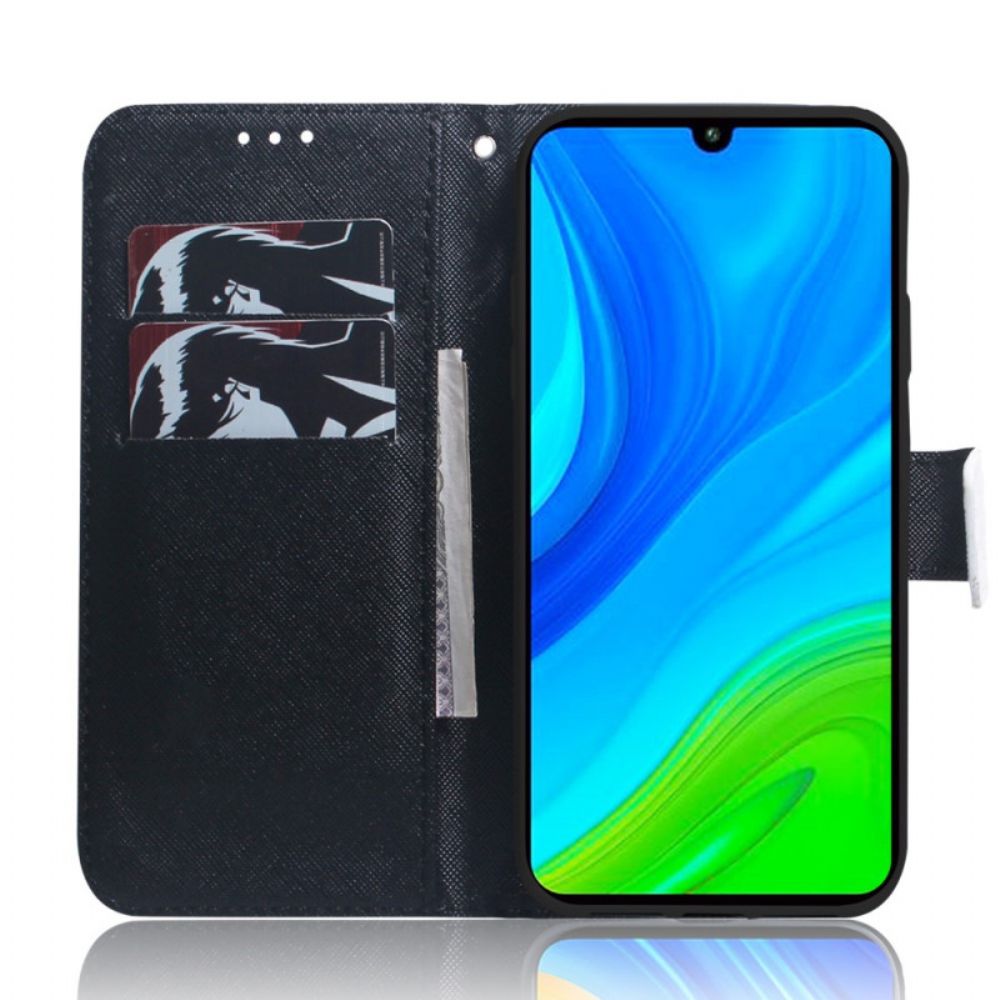 Lederhüllen Für Poco X4 Pro 5G Emoji-fass Mein Telefon Nicht An