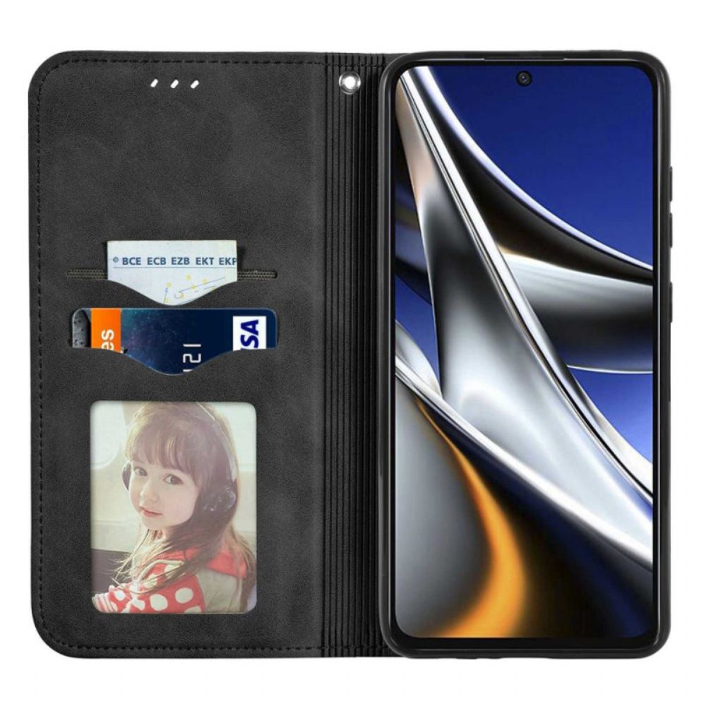 Schutzhülle Für Poco X4 Pro 5G Flip Case Eleganz