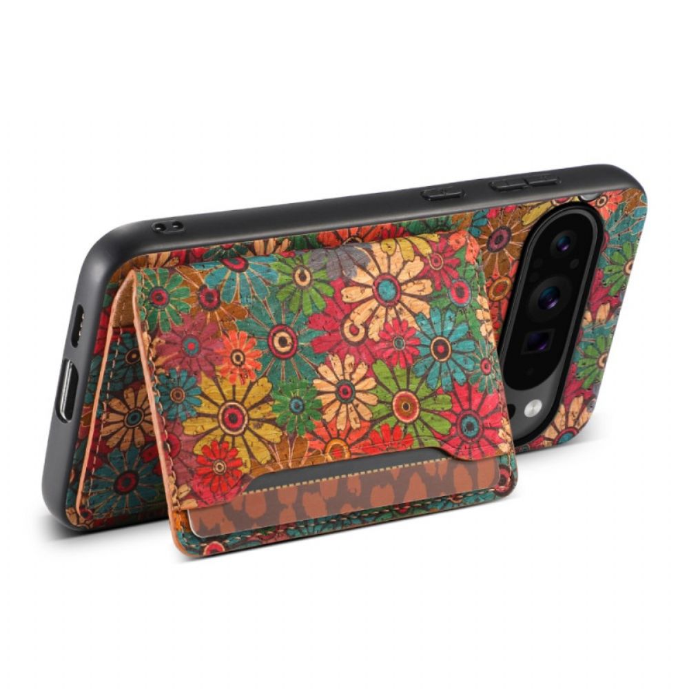Hülle Google Pixel 9 Blumenkartenhalter