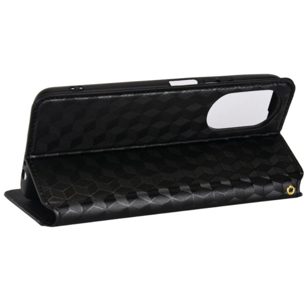 Schutzhülle Für Honor X7 Flip Case Diamant-leder-effekt