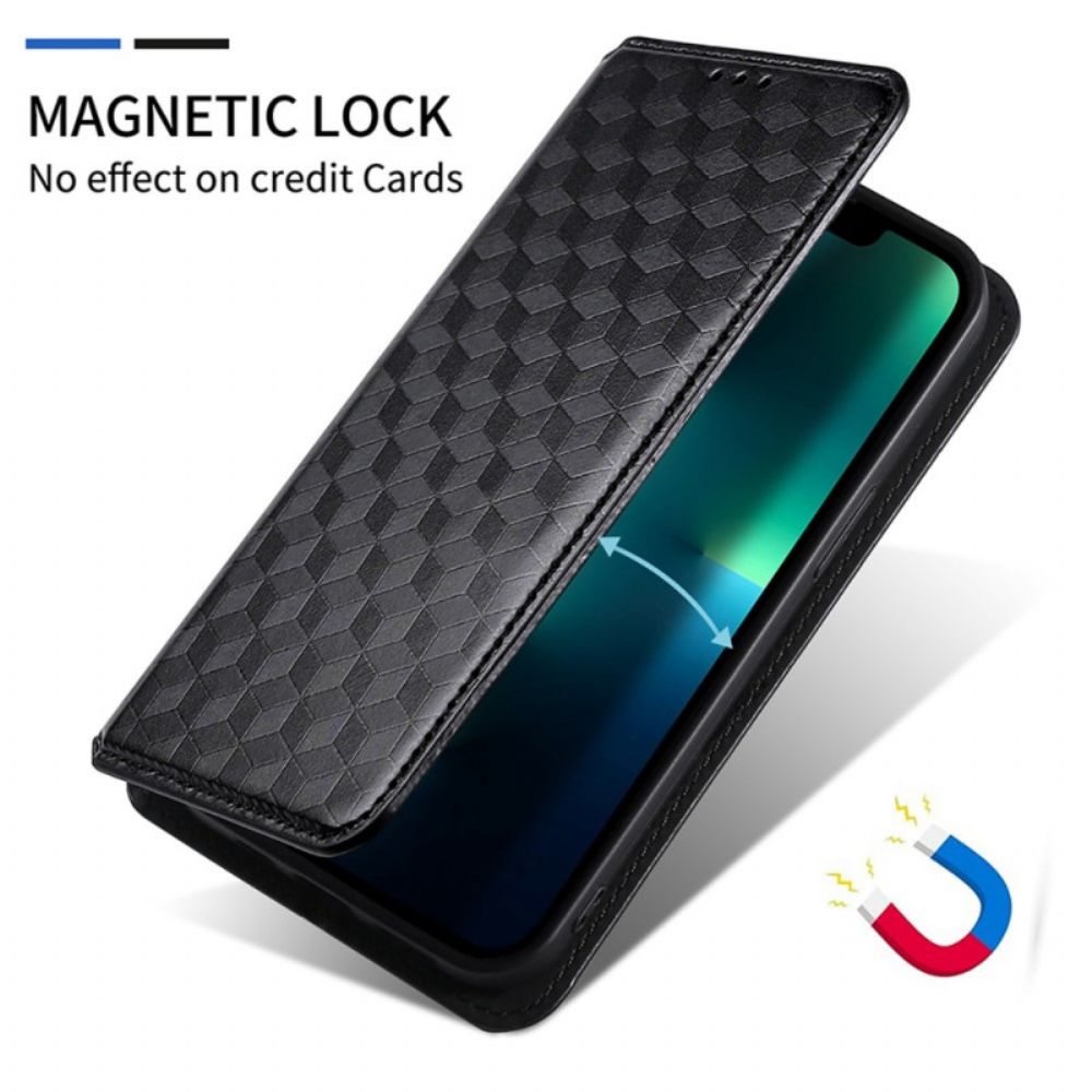 Schutzhülle Für Honor X7 Flip Case Diamant-leder-effekt