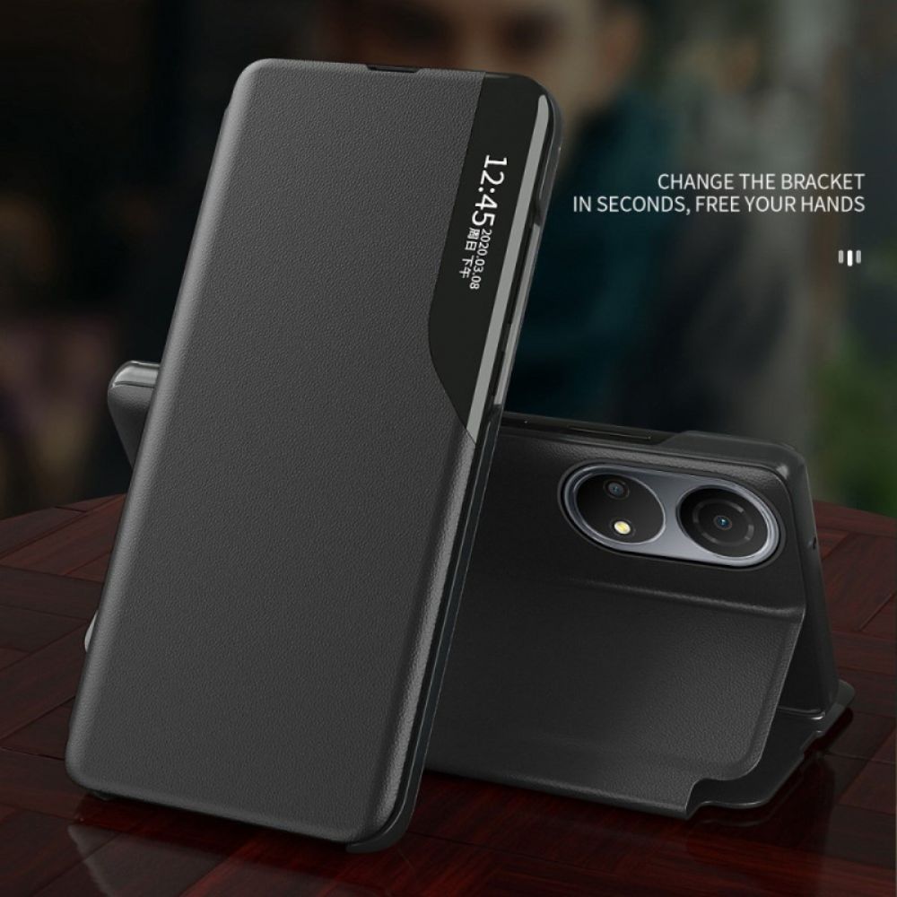 Schutzhülle Für Honor X7 Strukturiertes Kunstleder