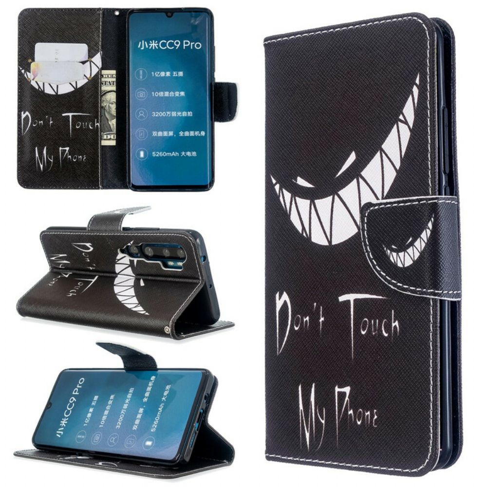 Flip Case Für Xiaomi Mi Note 10 / 10 Pro Teufelstelefon