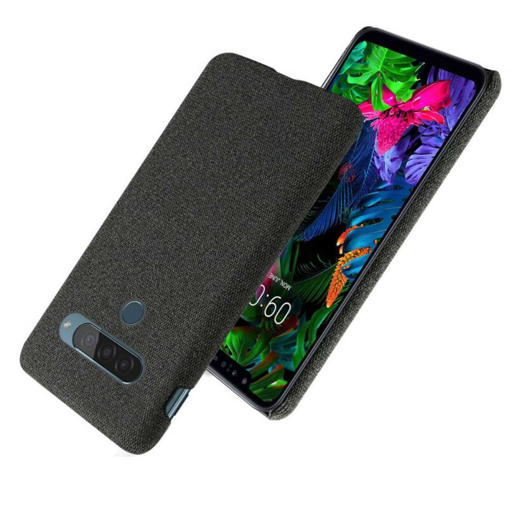 Handyhülle Für LG G8S ThinQ Ksq Stoffstruktur