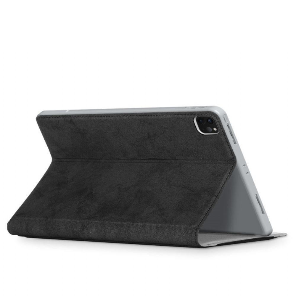 Case Für iPad Pro 12.9" (2024) (2024) (2018) Business-ledereffekt