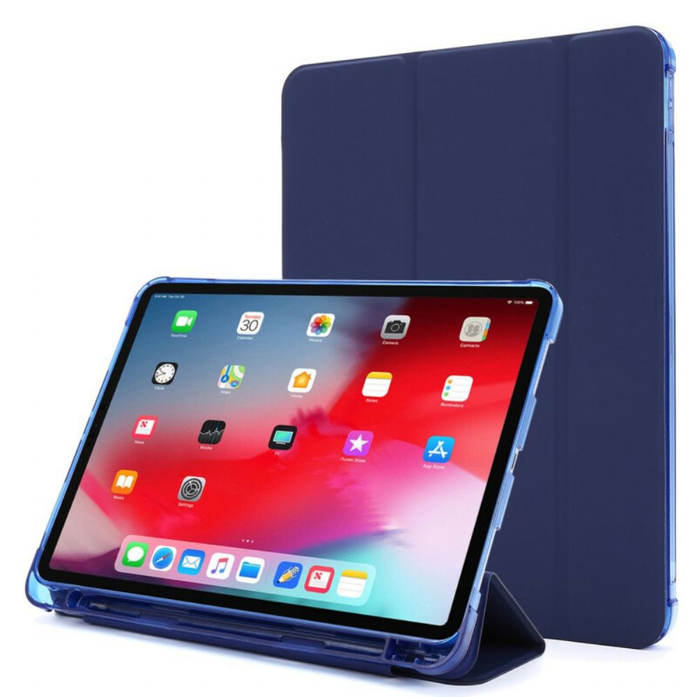 Schutzhülle Für iPad Pro 12.9" (2024) (2024) (2018) Stiftehalter Aus Kunstleder