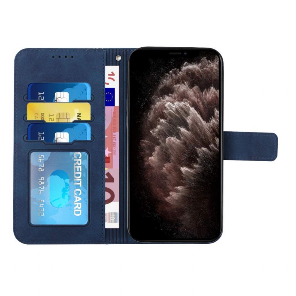 Lederhüllen Für Google Pixel 6 Lächeln Mit Lanyard