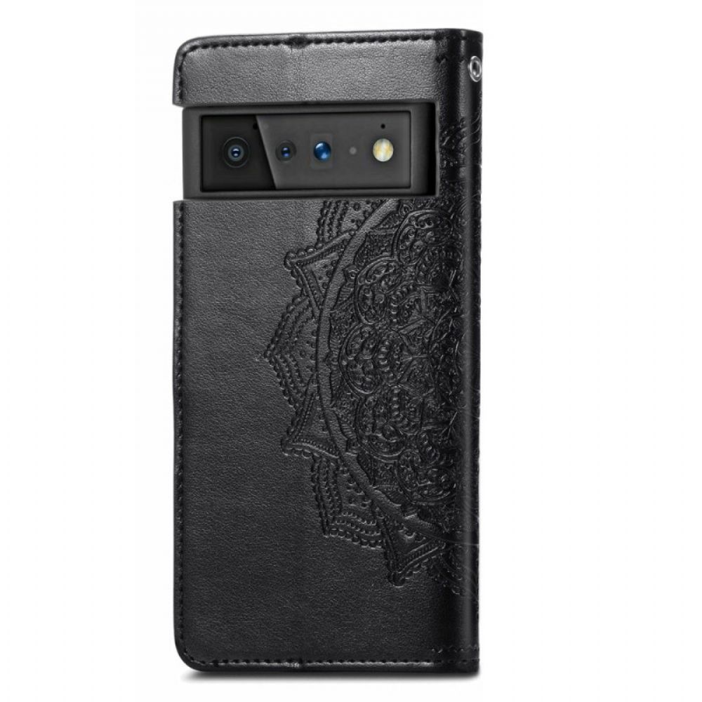 Lederhüllen Für Google Pixel 6 Mandala Aus Dem Mittelalter