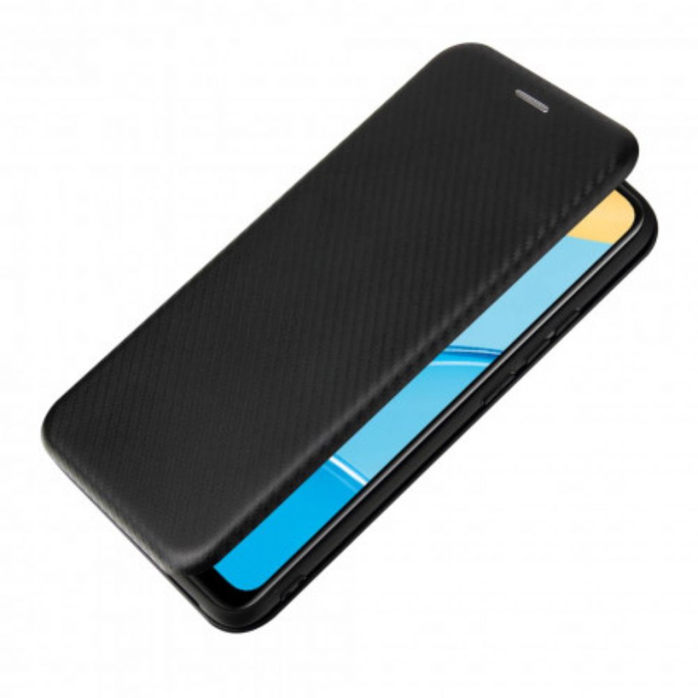 Schutzhülle Für Oppo A15 Flip Case Farbiges Carbon-silikon