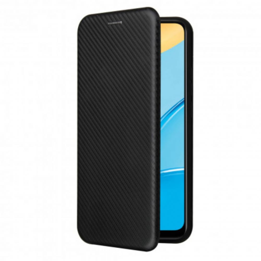Schutzhülle Für Oppo A15 Flip Case Farbiges Carbon-silikon