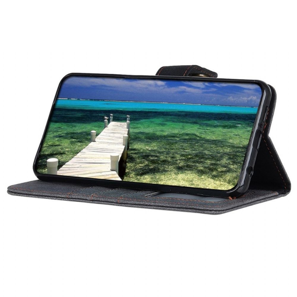 Lederhüllen Für Samsung Galaxy M23 5G Khazneh Spaltleder