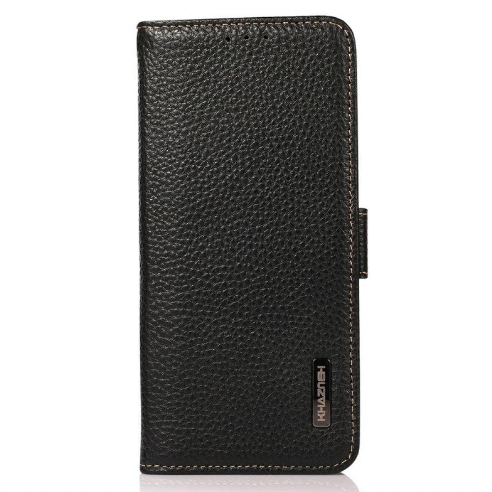 Lederhüllen Für Samsung Galaxy M23 5G Leder Litschi Khazneh Rfid