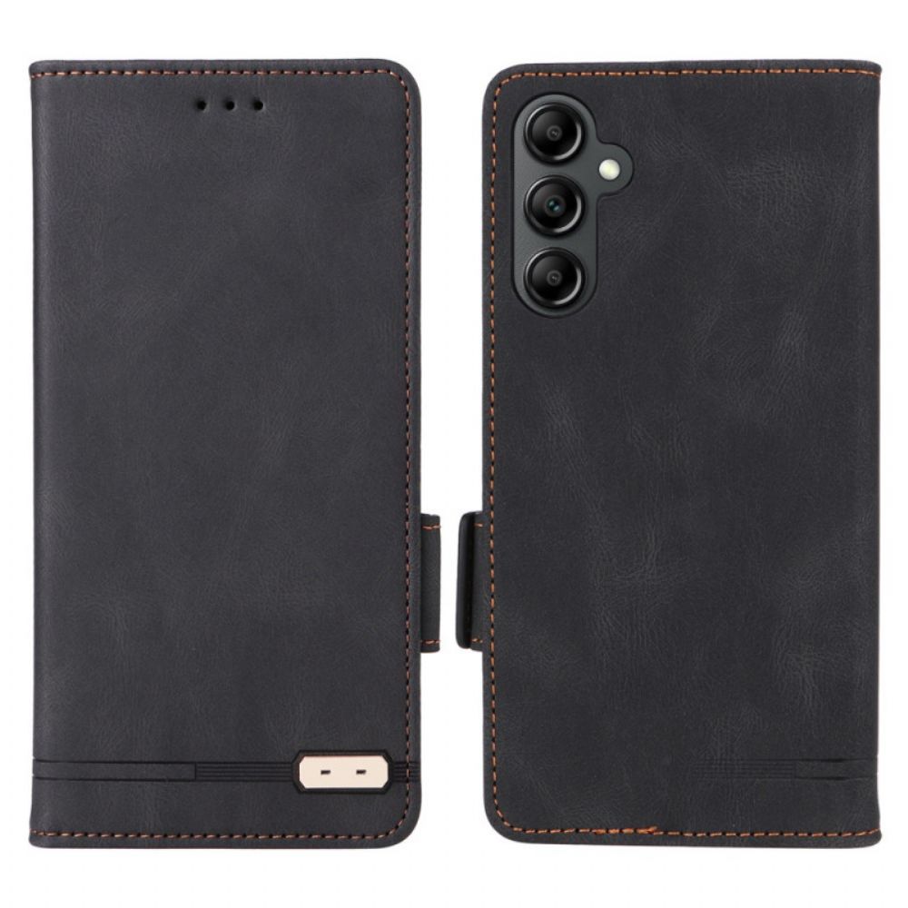 Lederhüllen Samsung Galaxy A15 Handyhülle Vintage-design