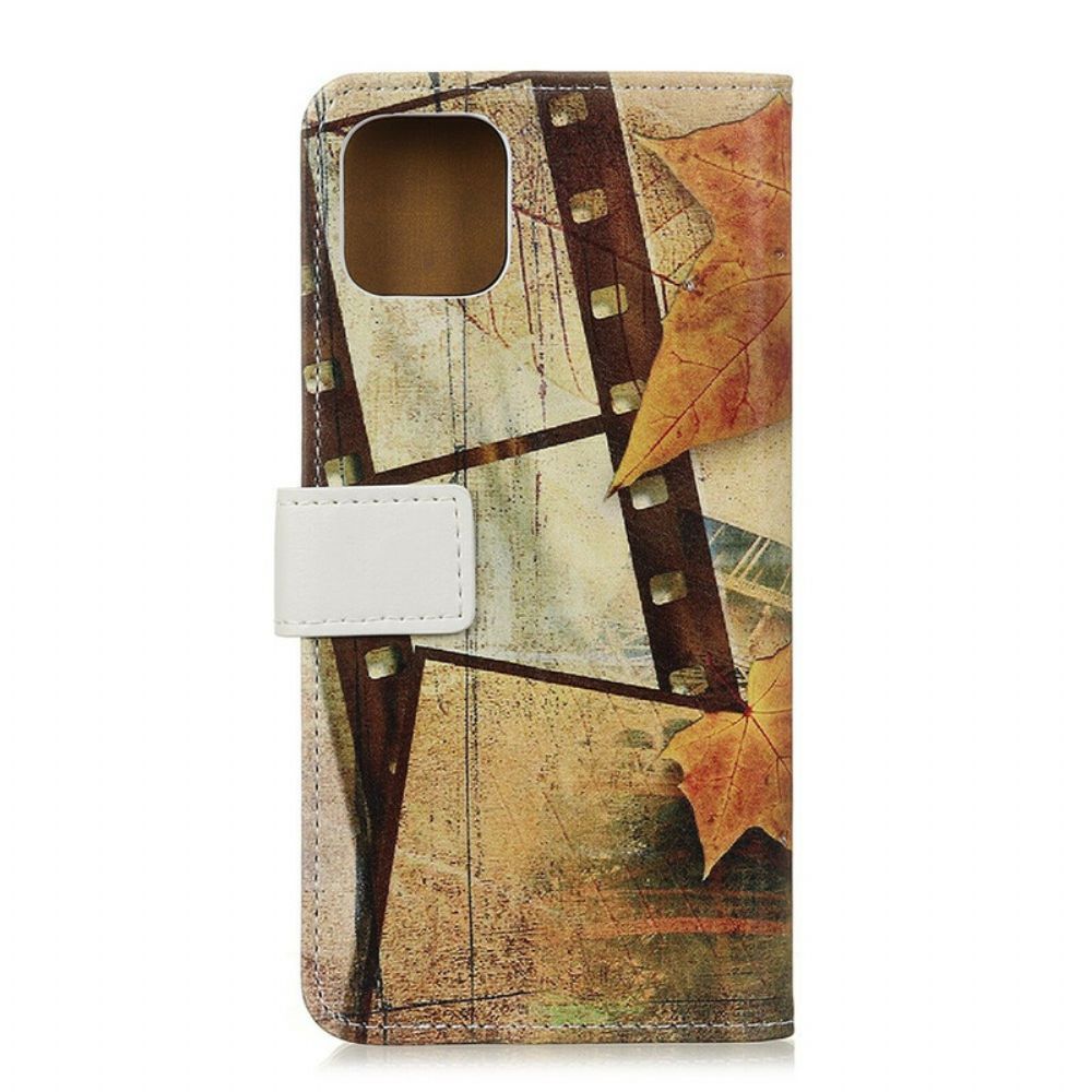 Flip Case Für Samsung Galaxy S10 Lite Eiffelturm Im Herbst