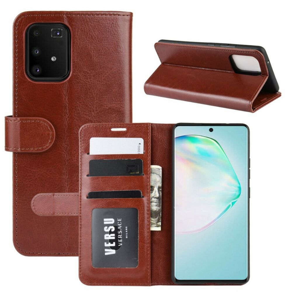 Flip Case Für Samsung Galaxy S10 Lite Ultra Kunstleder