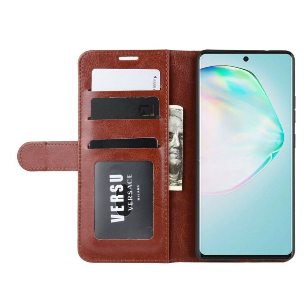 Flip Case Für Samsung Galaxy S10 Lite Ultra Kunstleder
