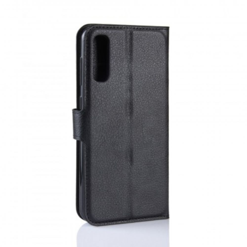 Flip Case Für Samsung Galaxy A70 Klassisch
