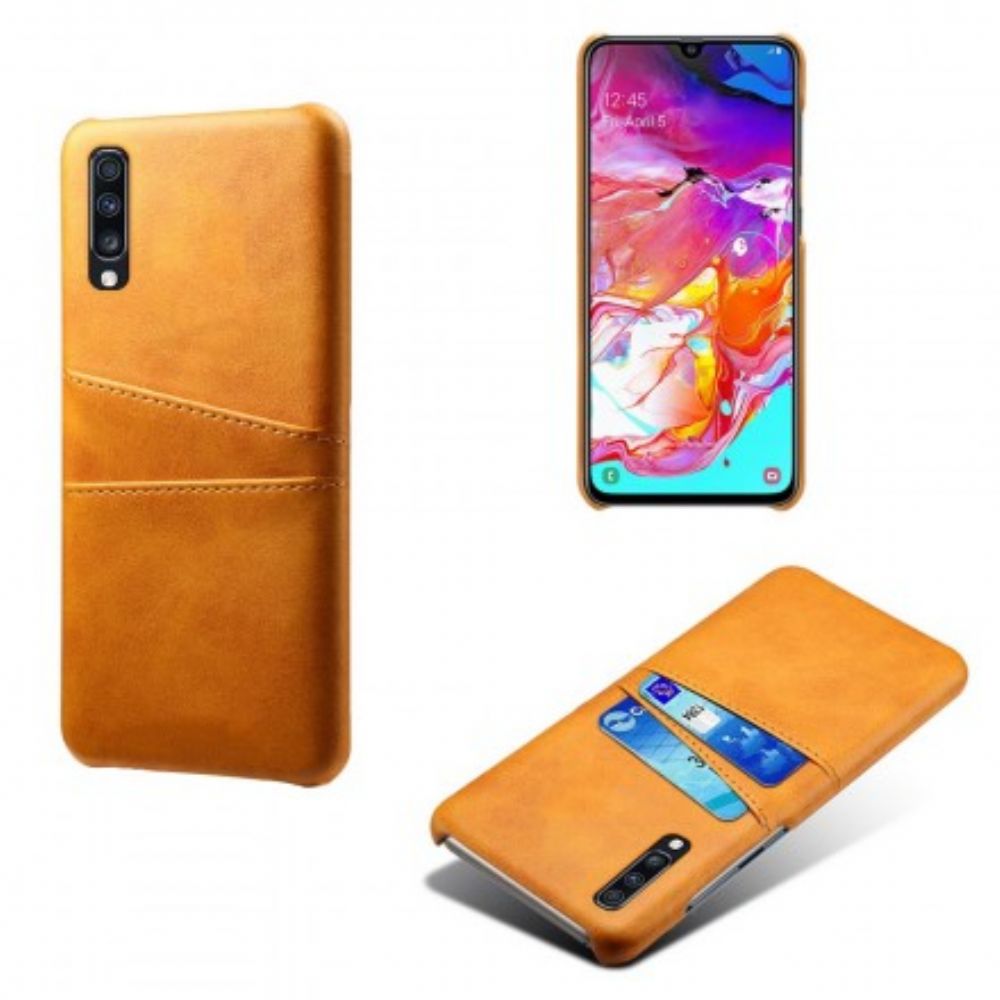Hülle Für Samsung Galaxy A70 Kartenhalter