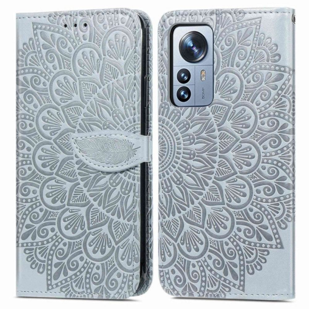 Lederhüllen Für Xiaomi 12T / 12T Pro Stammesblätter