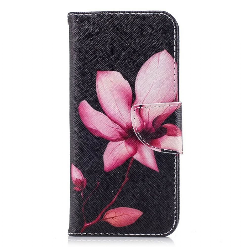 Flip Case Für Samsung Galaxy S9 Rosa Blume