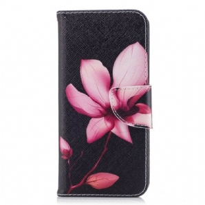 Flip Case Für Samsung Galaxy S9 Rosa Blume
