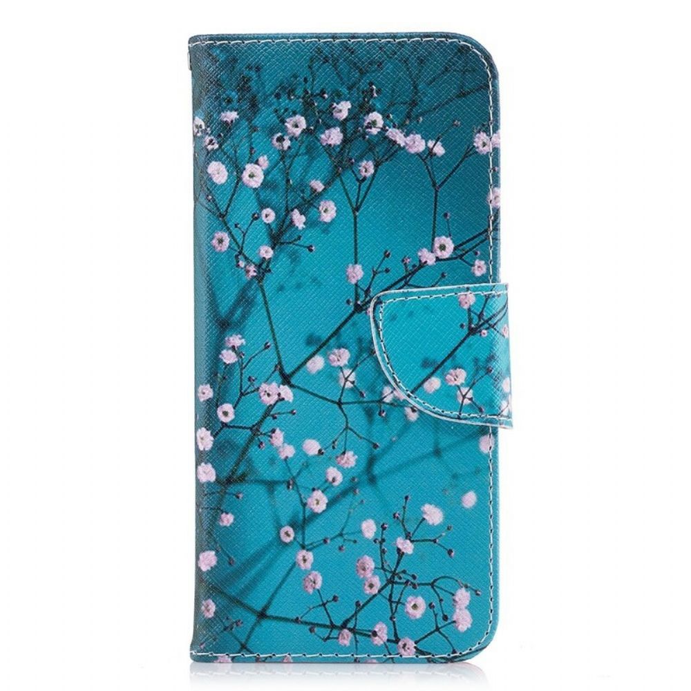 Lederhüllen Für Samsung Galaxy S9 Blühender Baum
