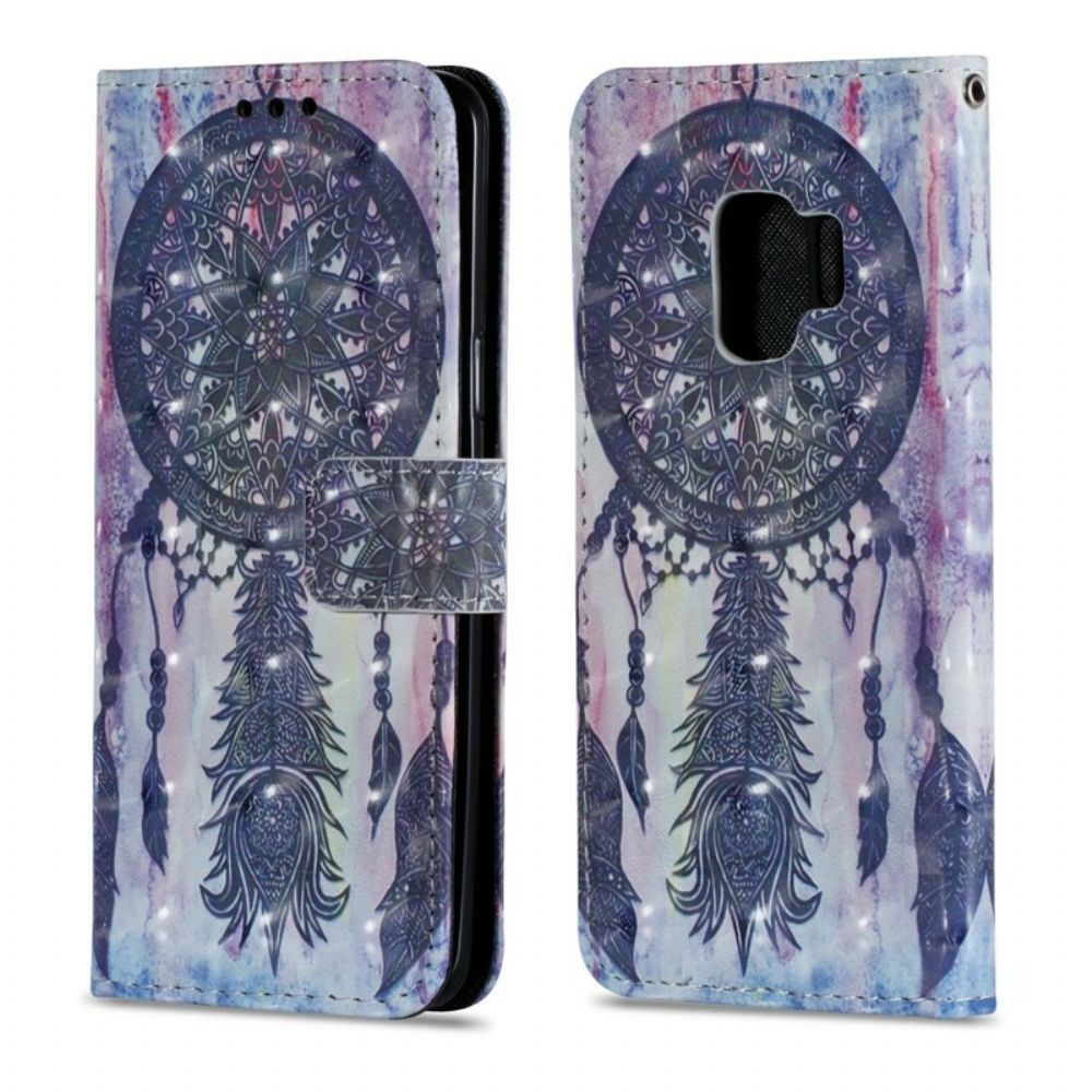 Lederhüllen Für Samsung Galaxy S9 Bunter Traumfänger
