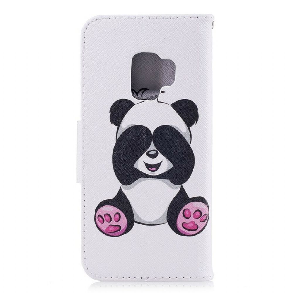Lederhüllen Für Samsung Galaxy S9 Panda-spaß