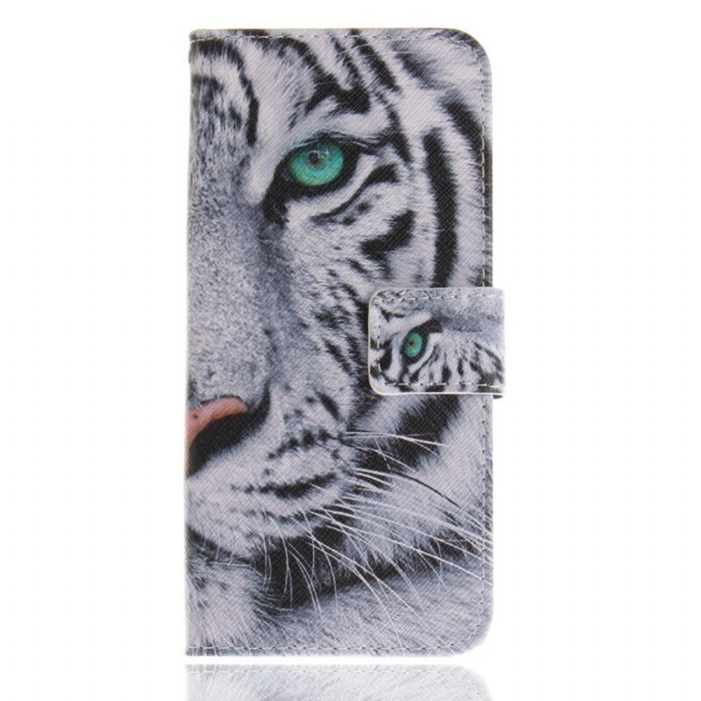 Lederhüllen Für Samsung Galaxy S9 Tigergesicht