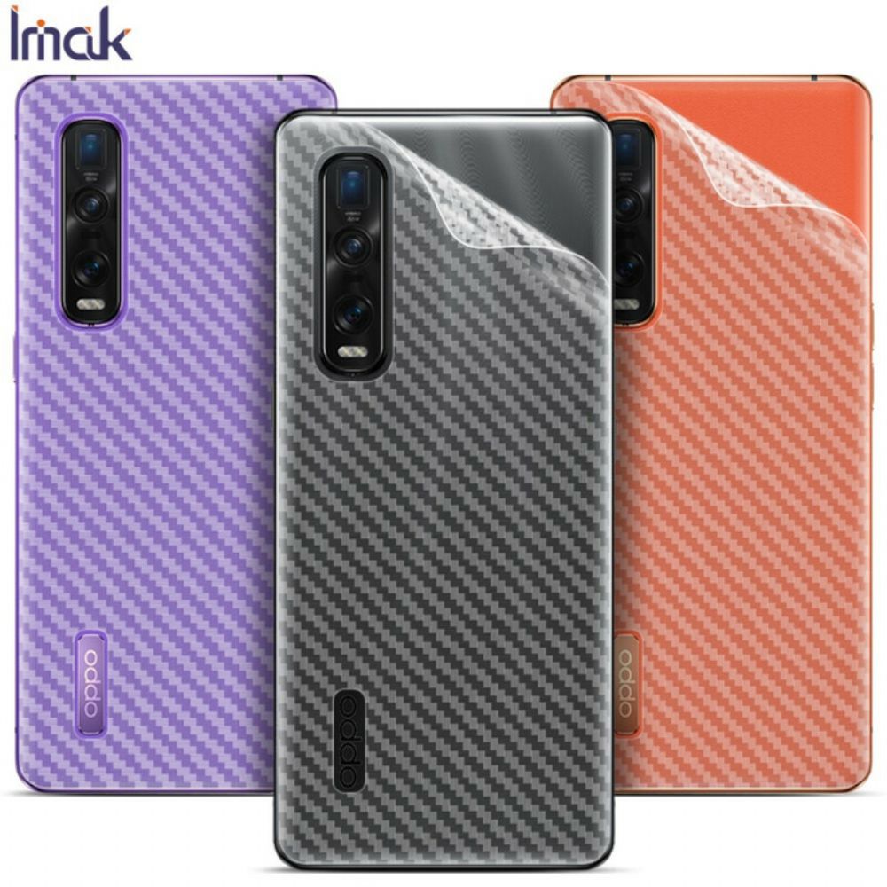 Hintere Schutzfolie Für Oppo Find X2 Pro Carbon Imak