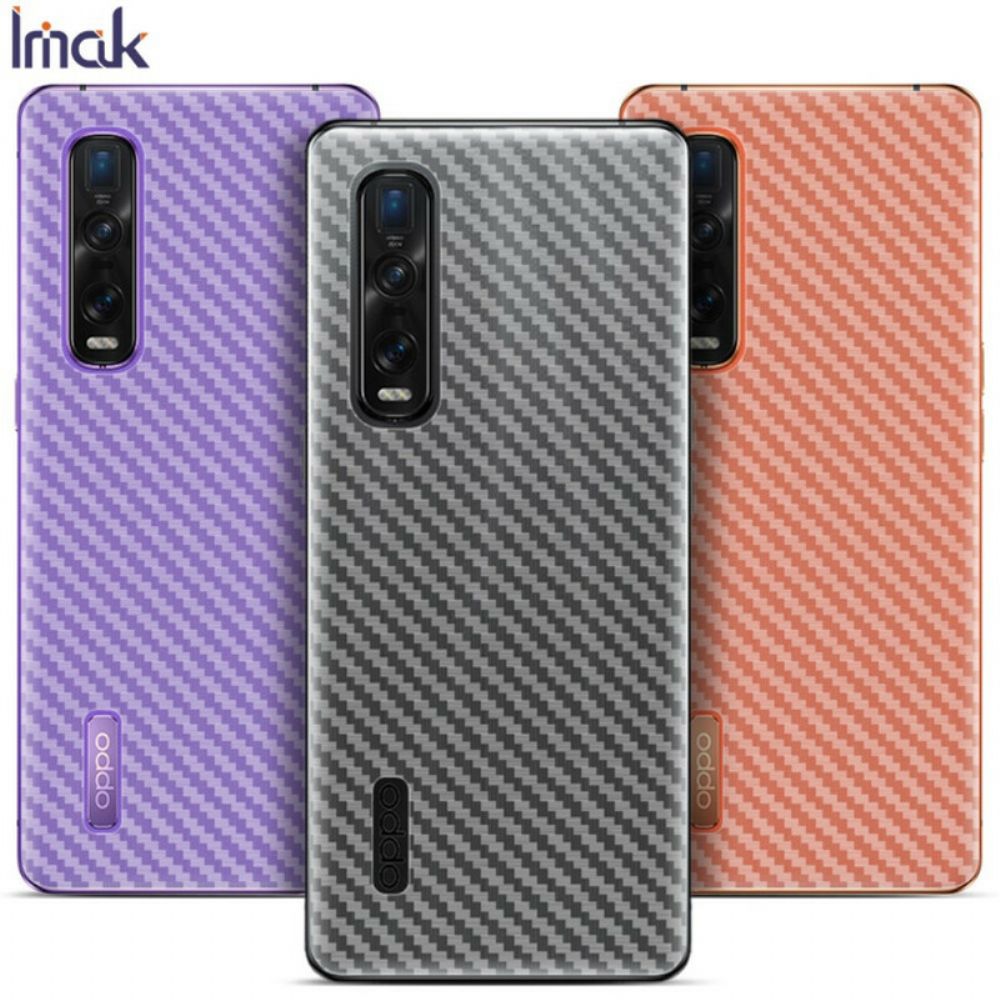 Hintere Schutzfolie Für Oppo Find X2 Pro Carbon Imak