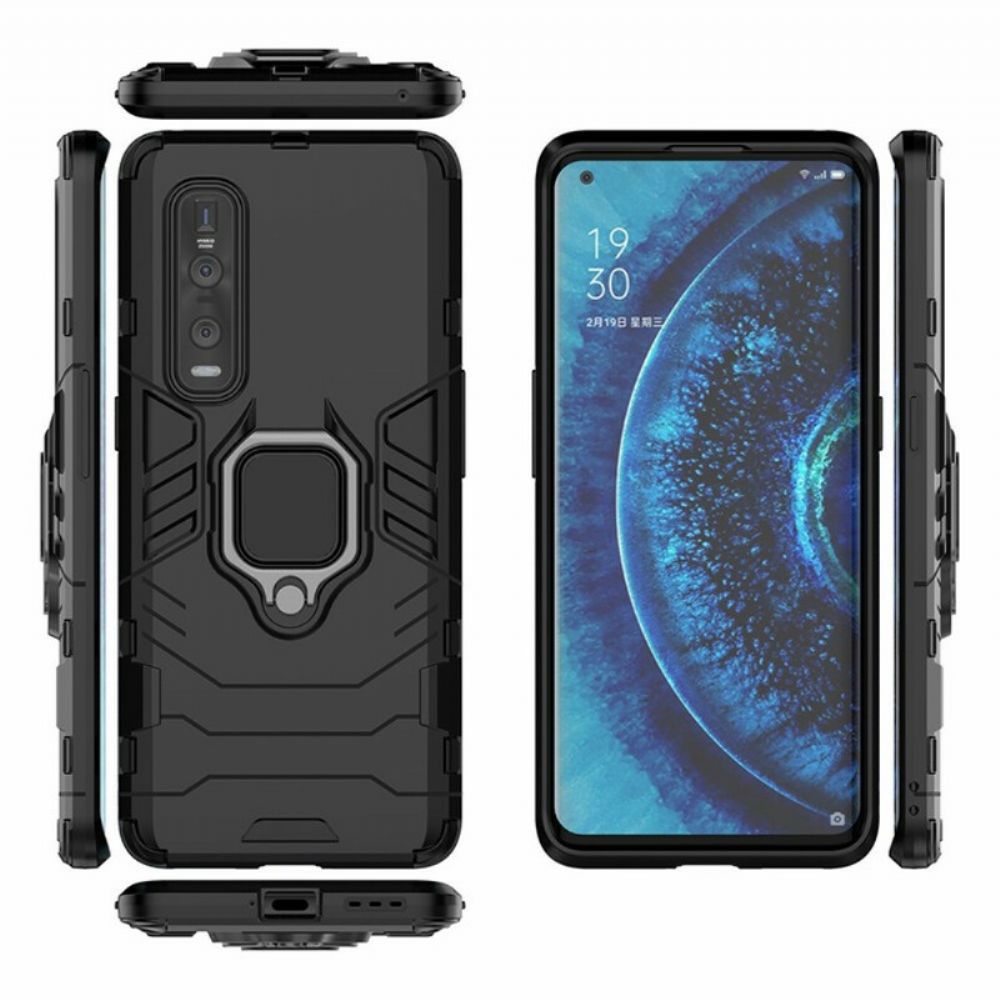 Hülle Für Oppo Find X2 Pro Widerstandsring