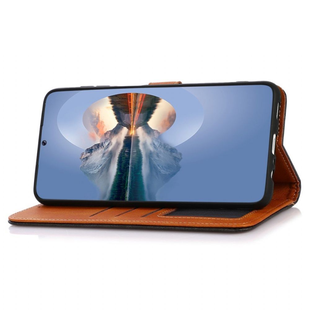 Flip Case Für Realme GT Neo 3 Kunstleder Khazneh