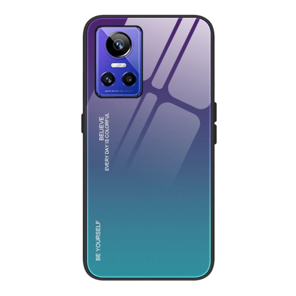 Handyhülle Für Realme GT Neo 3 Gehärtetes Glas