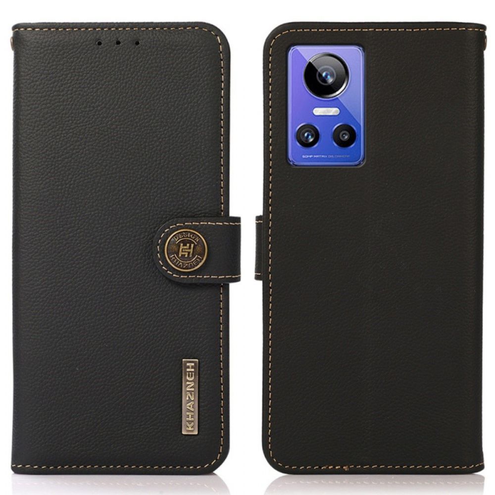 Lederhüllen Für Realme GT Neo 3 Echtes Khazneh-leder