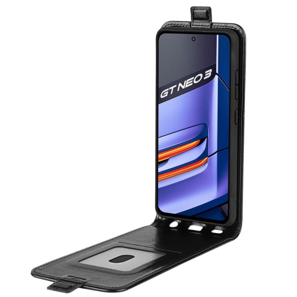 Lederhüllen Für Realme GT Neo 3 Flip Case Vertikal