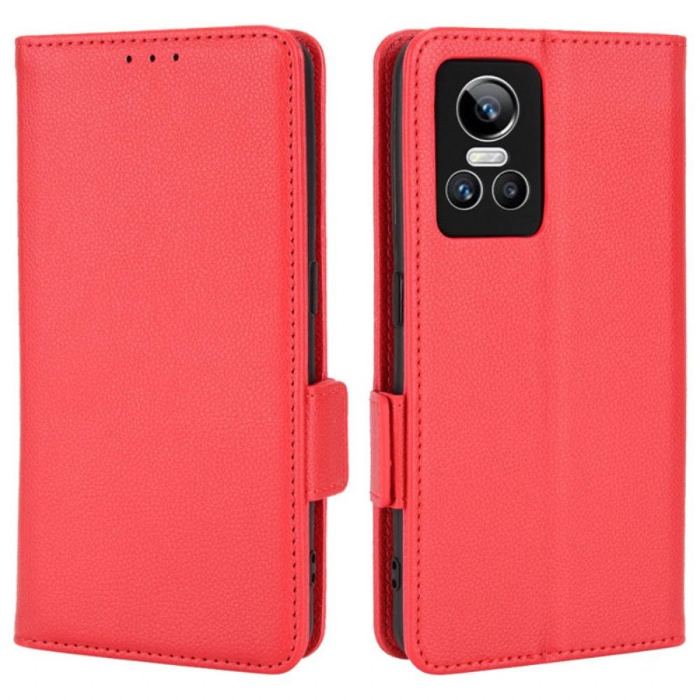 Schutzhülle Für Realme GT Neo 3 Flip Case Anti-rutsch-kunstleder
